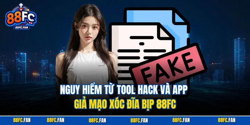 Nguy hiểm từ tool hack và app giả mạo xóc đĩa bịp 88FC